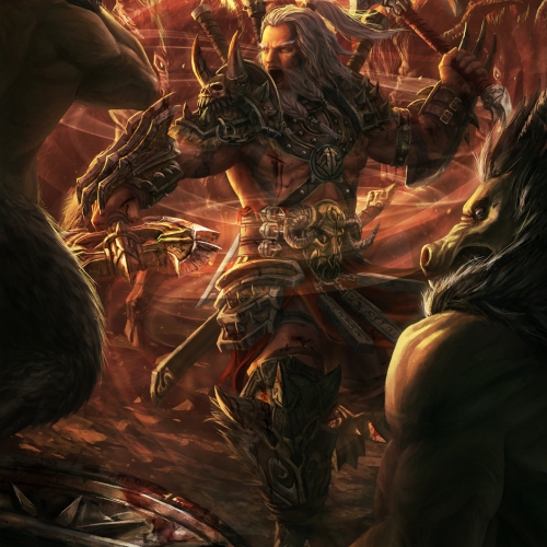 Diablo 3 Barbarian Fan Art