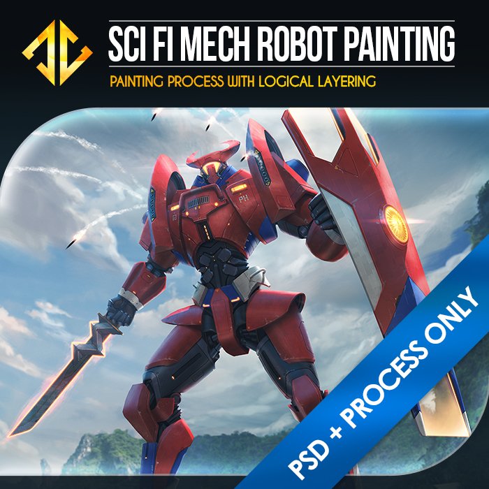 Sci Fi Mech Jaeger Robot