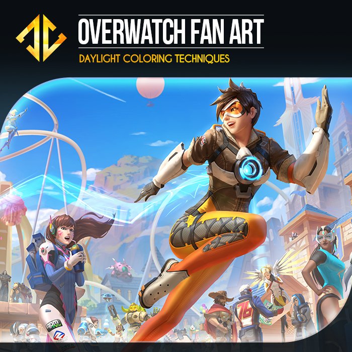 Overwatch Fan Art Tutorial