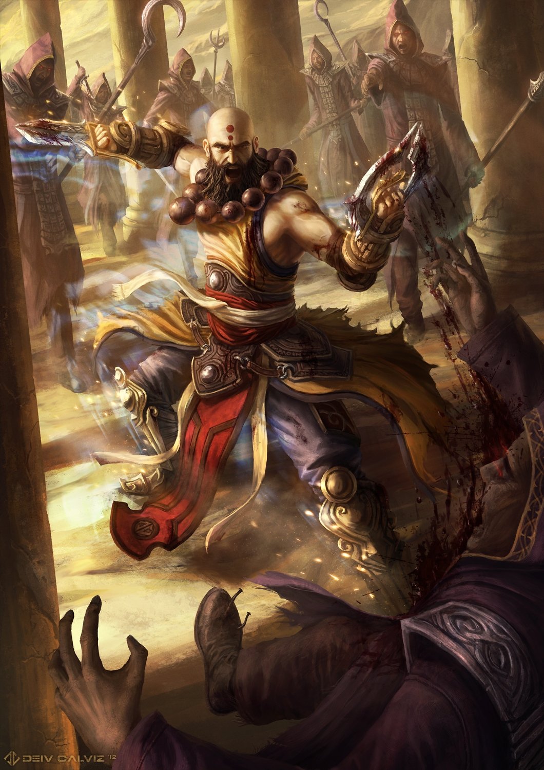 Diablo 3 Monk Fan Art