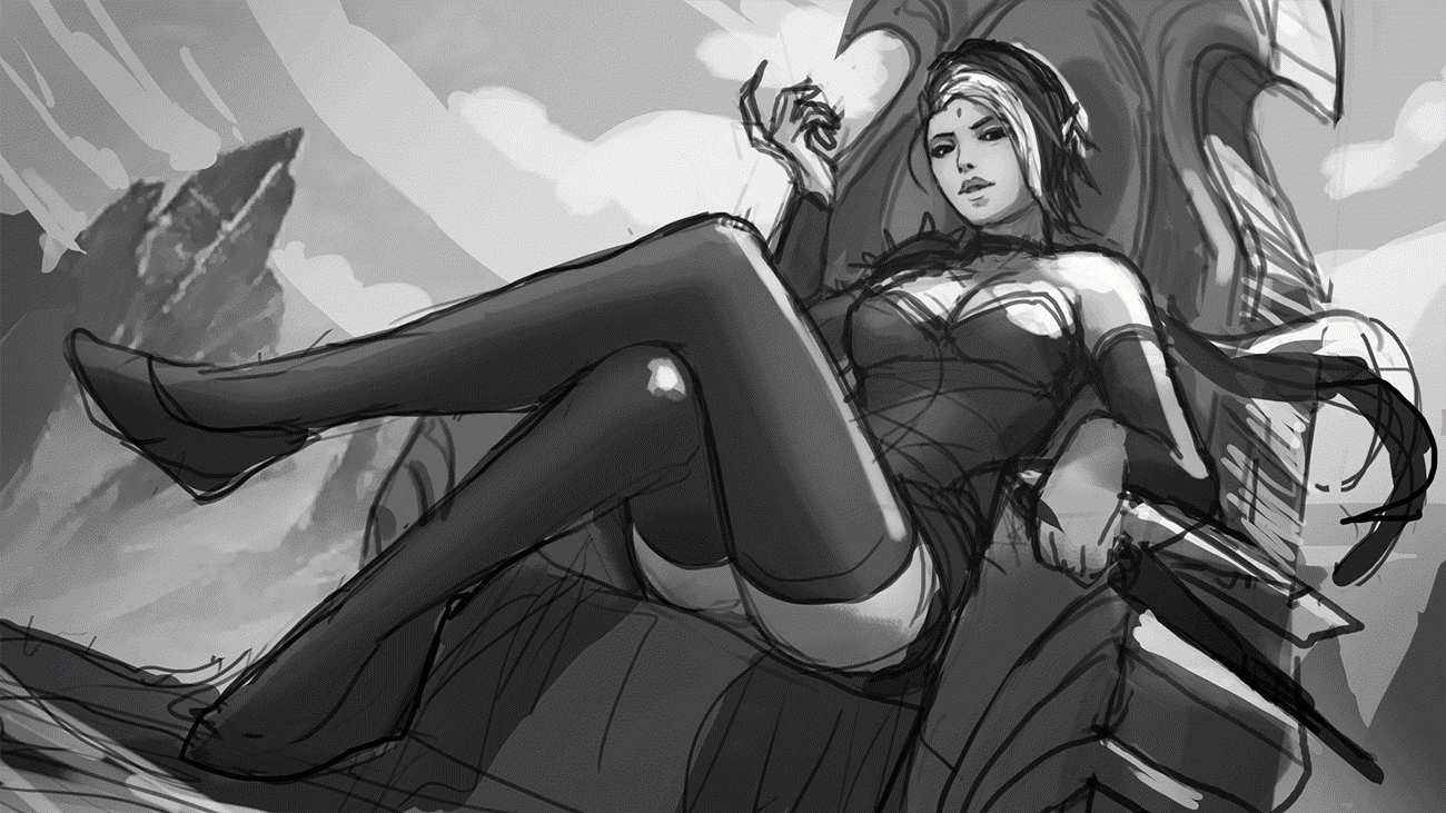 Adalia_Splash_Illustration_Deiv_Calviz_Process