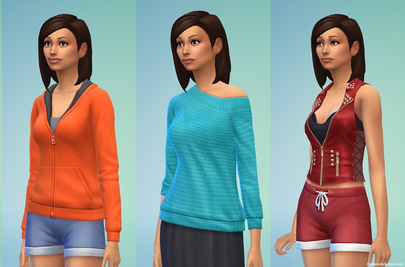 Sims 4 Tops Female