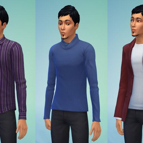 Sims 4 Tops Male